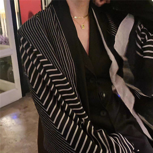 Bufanda Larga Geométrica Elegante para Mujer - Image 8