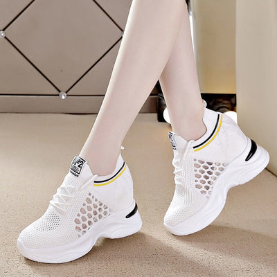 Tenis Deportivos para Mujer con Plantilla Elevadora Transpirable y Efecto Adelgazante - Image 3
