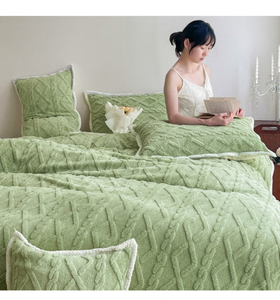 Juego de Cama 4 Piezas Fibra de Leche Premium Grosor Reforzado - Image 21
