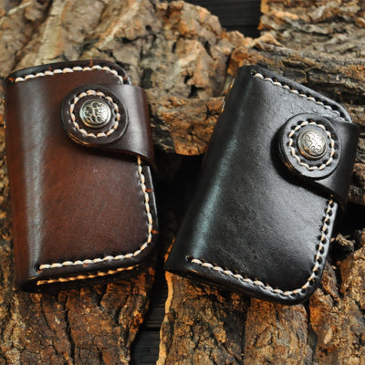 Estuche para Llaves de Cuero Genuino Hecho a Mano - Image 6