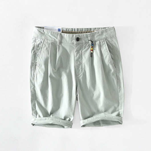 Pantalones Casuales de Algodón para Hombre - Corte 3/4 Clásico - Image 5