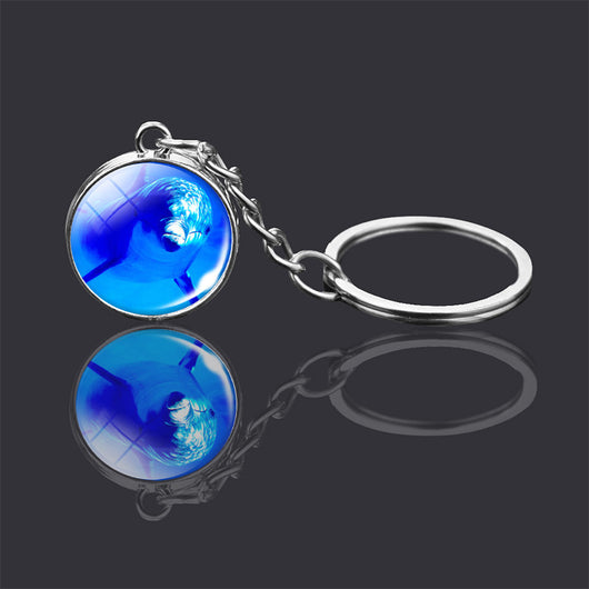 Llavero Esfera de Cristal Doble Cara con Diseño Animal - Image 7