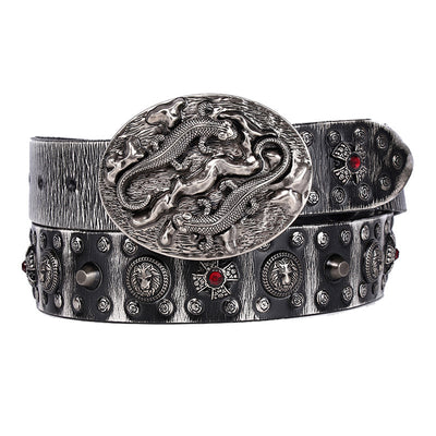 Cinturón Punk con Remaches para Hombre y Mujer - Image 7