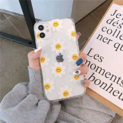 Funda iPhone 11 con Diseño Margarita Sonriente Fluorescente - Image 6