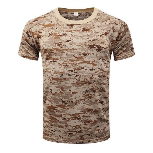 Playera Táctica Camuflaje Secado Rápido con Malla Transpirable - Image 9