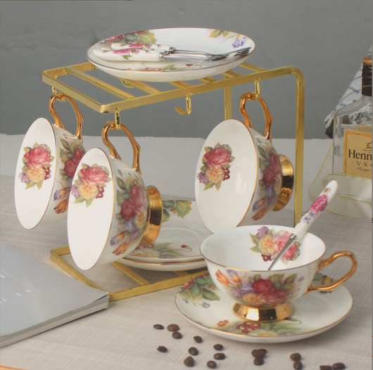 Juego de Tazas de Cerámica Europeas para Café - Image 18