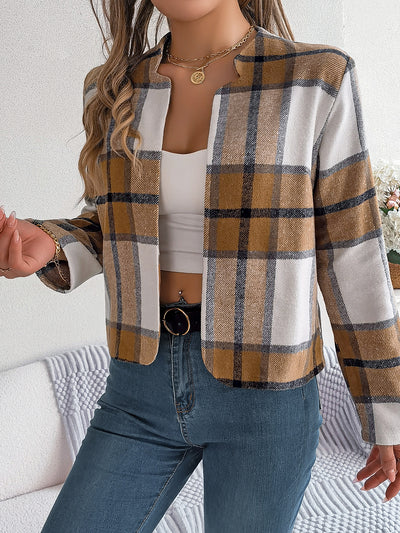Conjunto de Tweed a Cuadros Manga Larga para Mujer - Image 32