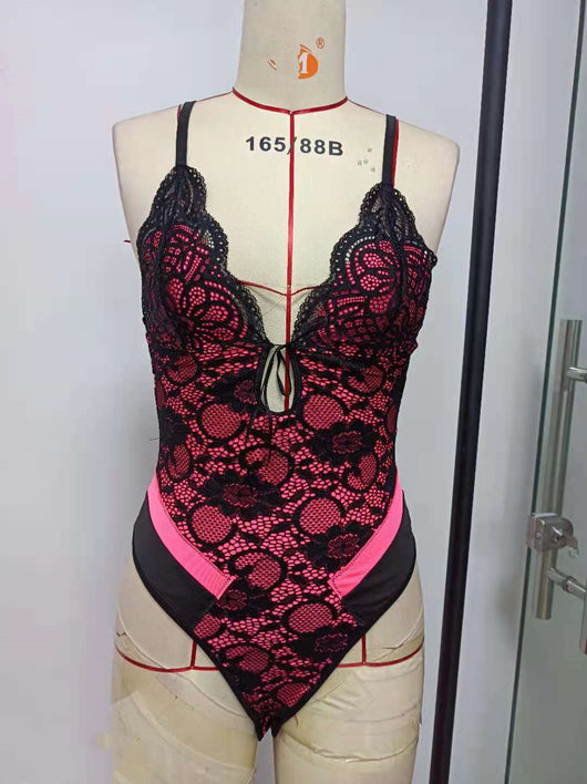 Body Sensual Escote Profundo en Encaje para uso en Ecuador - Image 8