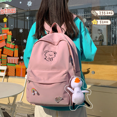 Mochila Escolar Coreana para Estudiantes de Secundaria - Estilo Ins Trendy - Image 6