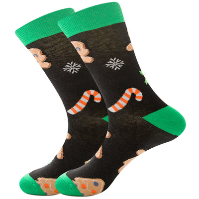 Calcetines Navideños con Renos y Santa - 12 Colores Festivos - Image 9