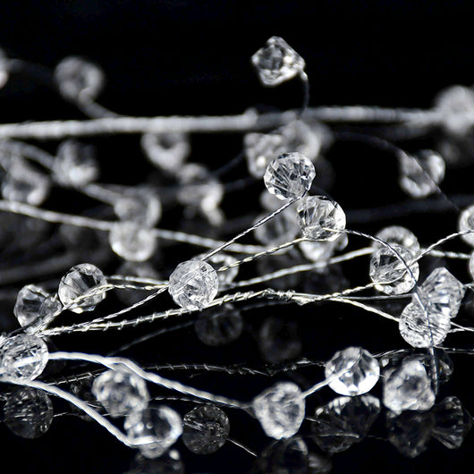 Guirnalda de Luces LED con Cuentas de Cristal Acrílico - 100, 120 y 150cm - Image 5