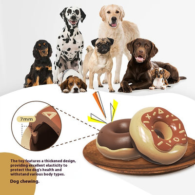 Juguete Dental Donut para Perros con Sonido de Limpieza - Image 10