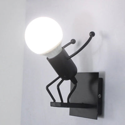 Lámpara de Villano Cartoon para Mesita de Noche - Diseño Minimalista en Hierro - Image 5