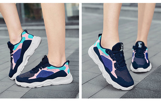 Tenis Deportivos Colorblock para Mujer - Ligeros, Transpirables y Versátiles - Image 9