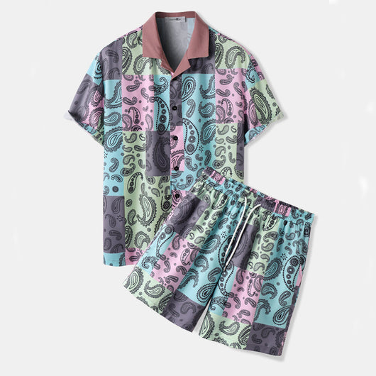 Conjunto Hawaiano para Hombre: Camisa y Shorts Coordinados - Image 7