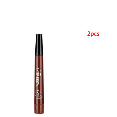 Lápiz de Cejas Multifuncional de 4 Puntas - Precisión Profesional - Image 23