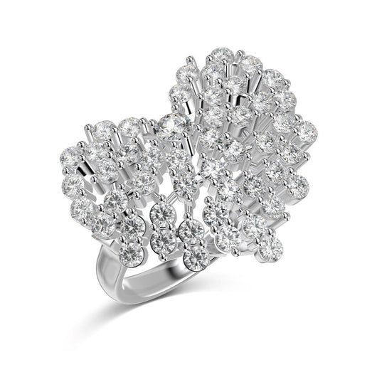 Anillo de Circonita Redonda con Diseño de Personalidad - Image 12
