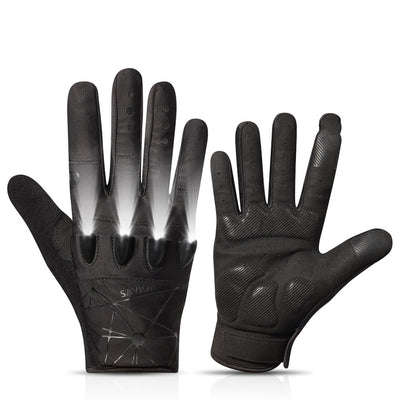 Guantes de Ciclismo con Pantalla Táctil y Linterna LED Integrada - Image 9