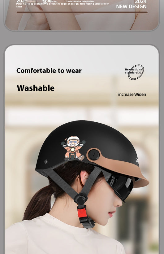 Casco Bicicleta Eléctrica con Protección Solar - Unisex Ultraligero - Image 29