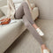 Leggings Térmicos Ajustados con Cordón - Pantalones Elásticos para Salir