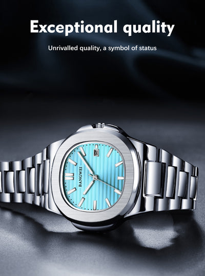 Reloj Hombre Acero Inoxidable Resistente al Agua con Esfera Luminosa - Image 20