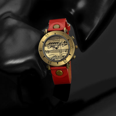 Reloj de Moda con Símbolo Musical - Diseño Novedoso para Hombre - Image 13