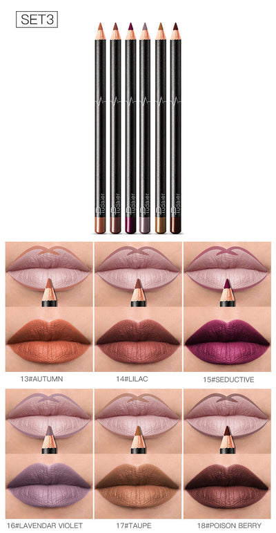 Delineador de Labios 36 Colores Resistente al Agua - Tonos Desnudos - Image 26