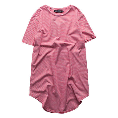 Playera Unisex de Rayas Cuello Redondo Largo - Estilo Mar y Alma - Image 10