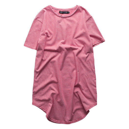 Playera Unisex de Rayas Cuello Redondo Largo - Estilo Mar y Alma - Image 10