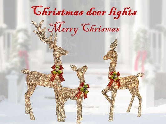Lámpara Decorativa LED Reno Navideño con Luz Brillante - Image 8