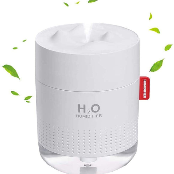 Humidificador LED Blanco con Tecnología Ultrasónica