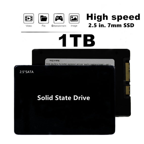 Disco de Estado Sólido (SSD) 1TB de Alta Velocidad 2.5" para Laptop y Escritorio