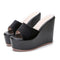 Sandalias y Pantuflas Tipo Cuña con Plataforma - Comodidad y Estilo para Mujeres