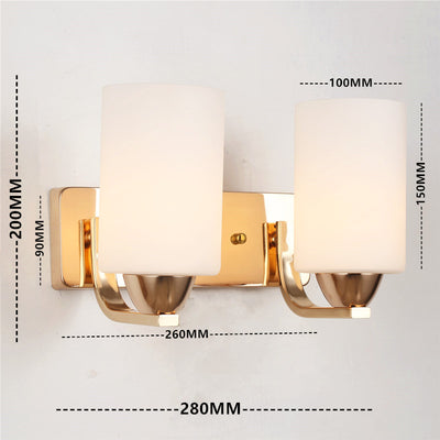 Lámpara de Pared de Cristal Minimalista para Mesita de Noche - Image 12