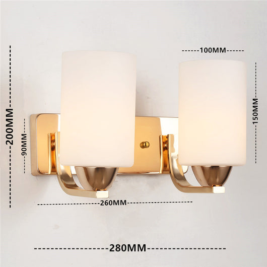 Lámpara de Pared de Cristal Minimalista para Mesita de Noche - Image 12