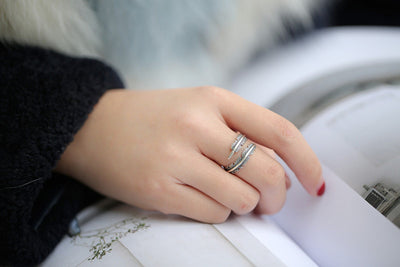 Anillo de Pluma Vintage - Image 9