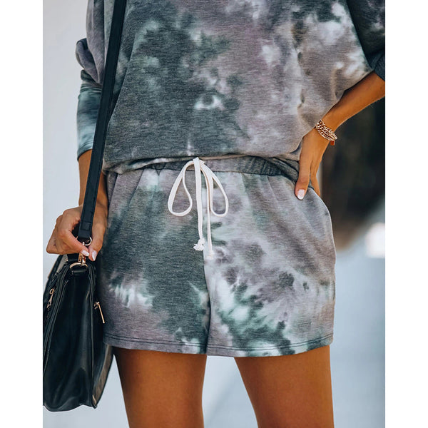 Blazer Tie-Dye Manga Larga Oversize Casual - Image 3