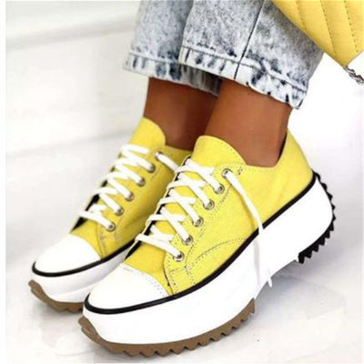 Zapatillas de Lona con Plataforma para Mujer - Image 3