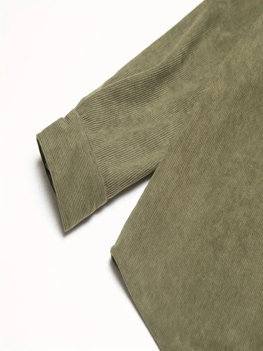 Camisa Manga Larga a Rayas Verticales Casual - Image 17