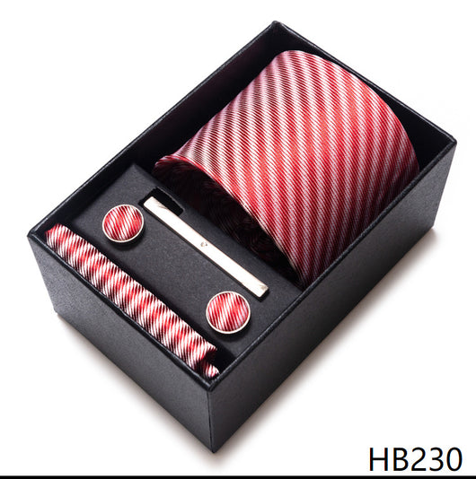 Corbata Jacquard Profesional Tejida en Trama para Negocios - Image 38