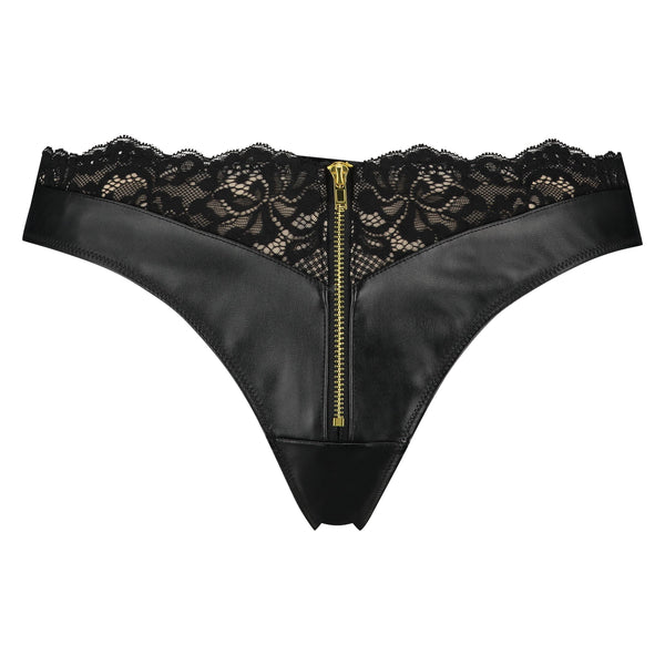 Braguita Tanga de Encaje Talle Bajo para Mujer - Image 4