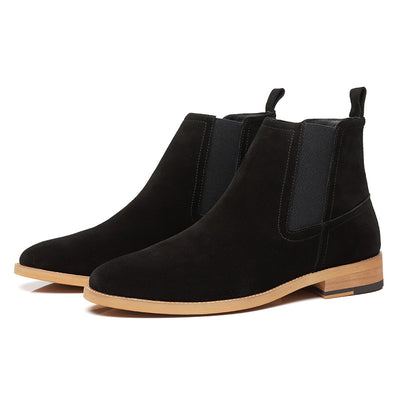 Botas Británicas de Ante Gamuza Gris para Hombre - Image 8