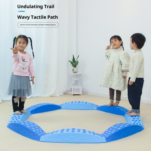 Set de 8 Piezas Wave Walkway para Integración Sensorial y Educación Temprana