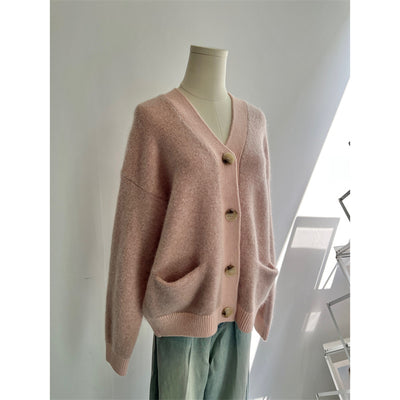 Abrigo de Lana Tejida Gruesa con Mangas Largas para Mujer - Image 6