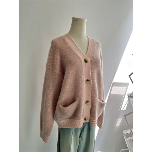 Abrigo de Lana Tejida Gruesa con Mangas Largas para Mujer - Image 6