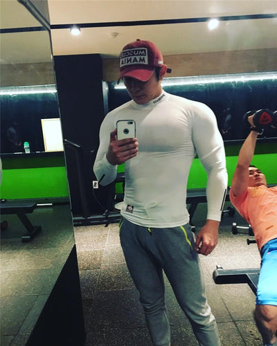 Playera Slim Fit Contraste de Colores para Hombre - Image 9