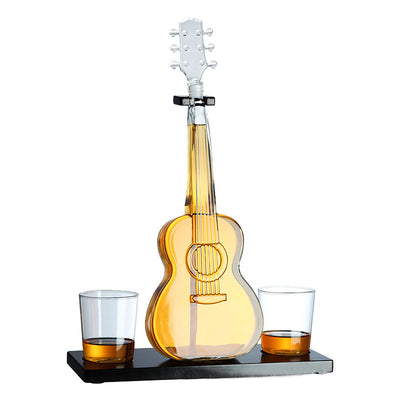 Set Decantador Guitarra en Vidrio Borosilicato Premium - Image 5