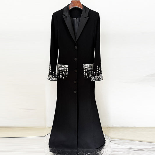 Vestido Fishtail con Cuello Tailored Star Fashion - Image 2