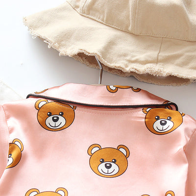 Pijama de Manga Larga Color Sólido para Otoño - Image 21