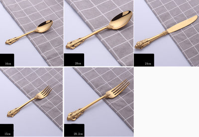 Juego de 4 Cucharas de Acero Inoxidable Premium - Image 49